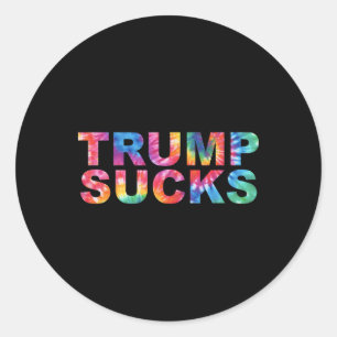 Sticker Rond Chemises anti-Trump