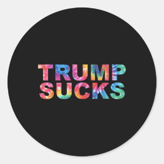 Sticker Rond Chemises anti-Trump