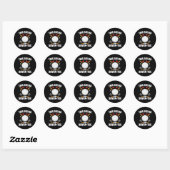 Sticker Rond Chemises De Golf Anniversaire Pour Hommes 70e Anné (Feuille)