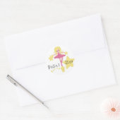 Sticker Rond Chemises et cadeaux Ballet Star (Enveloppe)