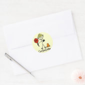 Sticker Rond Chemises et cadeaux de construction de base (Enveloppe)