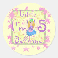 Chemises et cadeaux de la 5e année de Ballerina