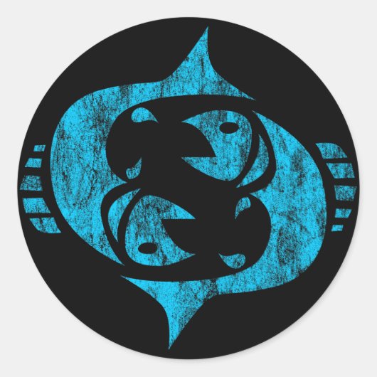 Sticker Rond chêne (Devant)