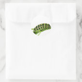Sticker Rond chenille Swallowtail (Sac)