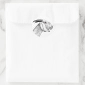 STICKER ROND CHÈQUE (Sac)