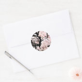 Sticker Rond Cherry Blossom édité (Enveloppe)
