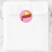 Sticker Rond Cherry Pie Heart (Sac)