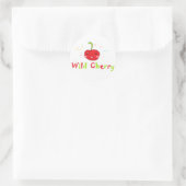 Sticker Rond Cherry sauvage (Sac)