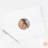 Sticker Rond Cherub Angel (Enveloppe)