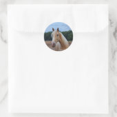 Sticker Rond Cheval (Sac)