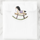 Sticker Rond Cheval (Sac)