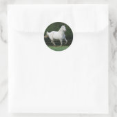 Sticker Rond Cheval Appaloosa 1 (Sac)