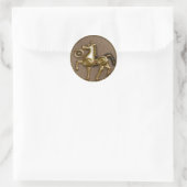 Sticker Rond cheval jersey (Sac)