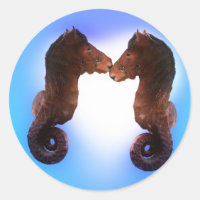 Chevaux De Mer Fabriqués Les Uns Pour Les Autres