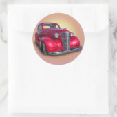 STICKER ROND CHEVROLET 1938 (Sac)