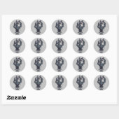 Sticker Rond Chew Toy (Feuille)