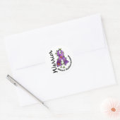 Sticker Rond Chiari Malformation Warrior 15 (Enveloppe)