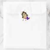 Sticker Rond chibi bunnygirl (Sac)