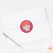 Sticker Rond Chibi Cupid (Enveloppe)
