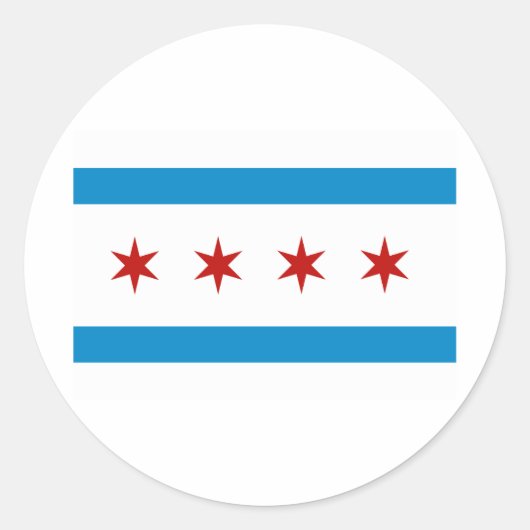 STICKER ROND CHICAGO (Devant)