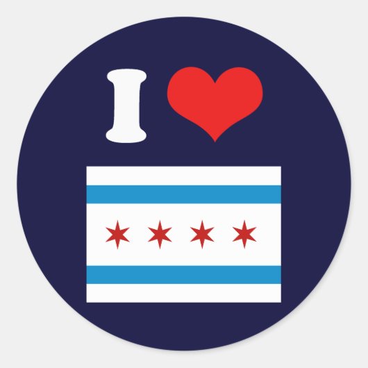 STICKER ROND CHICAGO (Devant)