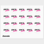 Sticker Rond Chick (Feuille)