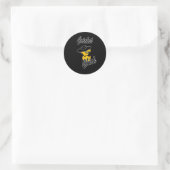 Sticker Rond Chick de cricket #4 (Sac)