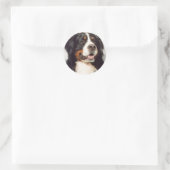 Sticker Rond Chien (Sac)