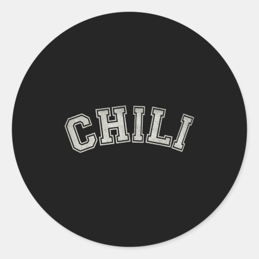 Sticker Rond Chili, Favorite Sce, Cooking, Kitchen, Scy Stateme (Devant)