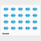 Sticker Rond chillax (Feuille)