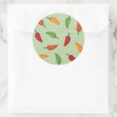 Sticker Rond Chilli pepper (Sac)