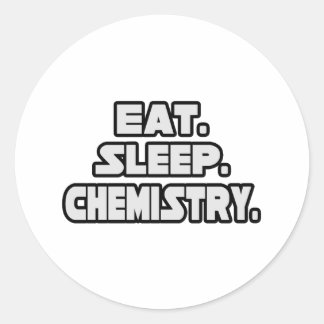 Sticker Rond Chimie du sommeil