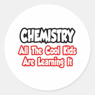 Sticker Rond Chimie...Tous Les Enfants Cool