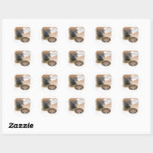 Sticker Rond Chine Shar Pei Turquie (Feuille)