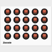 Sticker Rond Chinese New Year 2026 Year Of The Horse (Feuille)