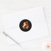 Sticker Rond Chinese New Year 2026 Year Of The Horse (Enveloppe)