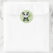 Sticker Rond Chino Le Panda (Sac)
