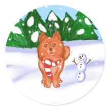 Chiot à neige