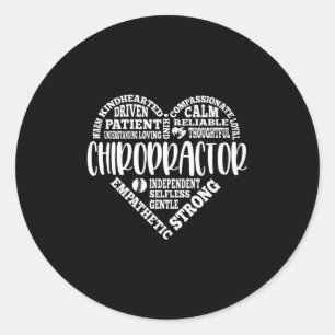 Sticker Rond Chiropractor chiropractor