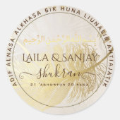 Sticker Rond Chirurgie : cheminée (Devant)