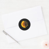 Sticker Rond Chirurgie Scrub Tech Chirurgie Chirurgie (Enveloppe)