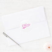 Sticker Rond Chloe Classic Style Name (Enveloppe)