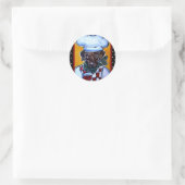 Sticker Rond Choc Lab Chef (Sac)