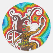 Sticker Rond Chocolat (Devant)