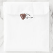 Sticker Rond Chocolat (Sac)
