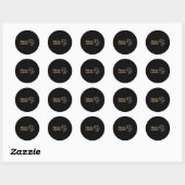 Sticker Rond Choisir D'Inclure L'Autisme Enseignant De L'Éducat (Feuille)