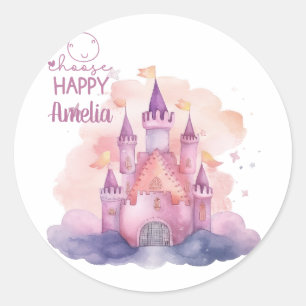 Sticker Rond Choisir heureux