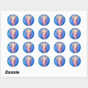 STICKER ROND CHOISIR L'AMOUR - UNIQUE