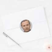 Sticker Rond Choisir le bonheur (Enveloppe)