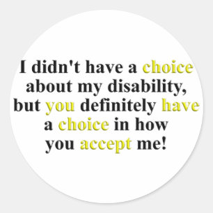 Sticker Rond Choix